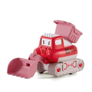✨ New Brand Giggle Bigle – Coming Soon: Power Wheels Monster Truck Set – Friction-Powered Pull-Back Construction Vehicles for Kids