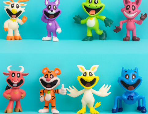 Giggle Bigle™ Cute Critters Figures Set – 24 PCS Party Favors for Kids