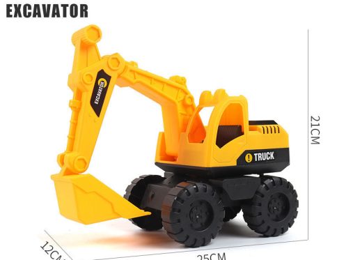 ✨ New Brand Giggle Bigle – Coming Soon: Plastic Friction Car Dump Engineering Construction Truck Vehicle Pull-Back Sports Engineering Car Series Toys