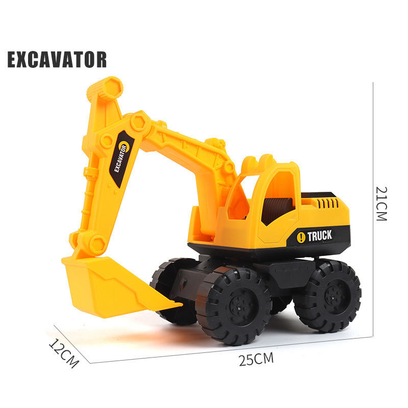 ✨ New Brand Giggle Bigle – Coming Soon: Plastic Friction Car Dump Engineering Construction Truck Vehicle Pull-Back Sports Engineering Car Series Toys