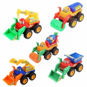 ✨ New Brand Giggle Bigle – Coming Soon: Cute Cartoon Engineering Vehicle Set for Kids | Mixer & Excavator Inertia Vehicles