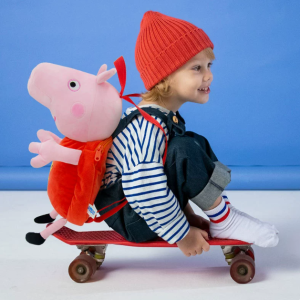 ✨ New Brand Giggle Bigle – Coming Soon: Little Pig Family Plush Toy Set – 4-in-1 Soft & Cuddly Dolls with Kids’ Backpack
